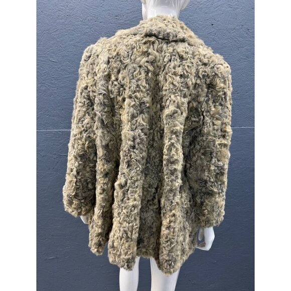 Vintage Hall Furriers Persian Lamb Fur Coat - Picture 3 of 8